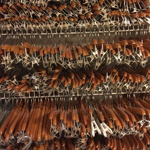 COPY - Bebe wood shirt an pant hangers